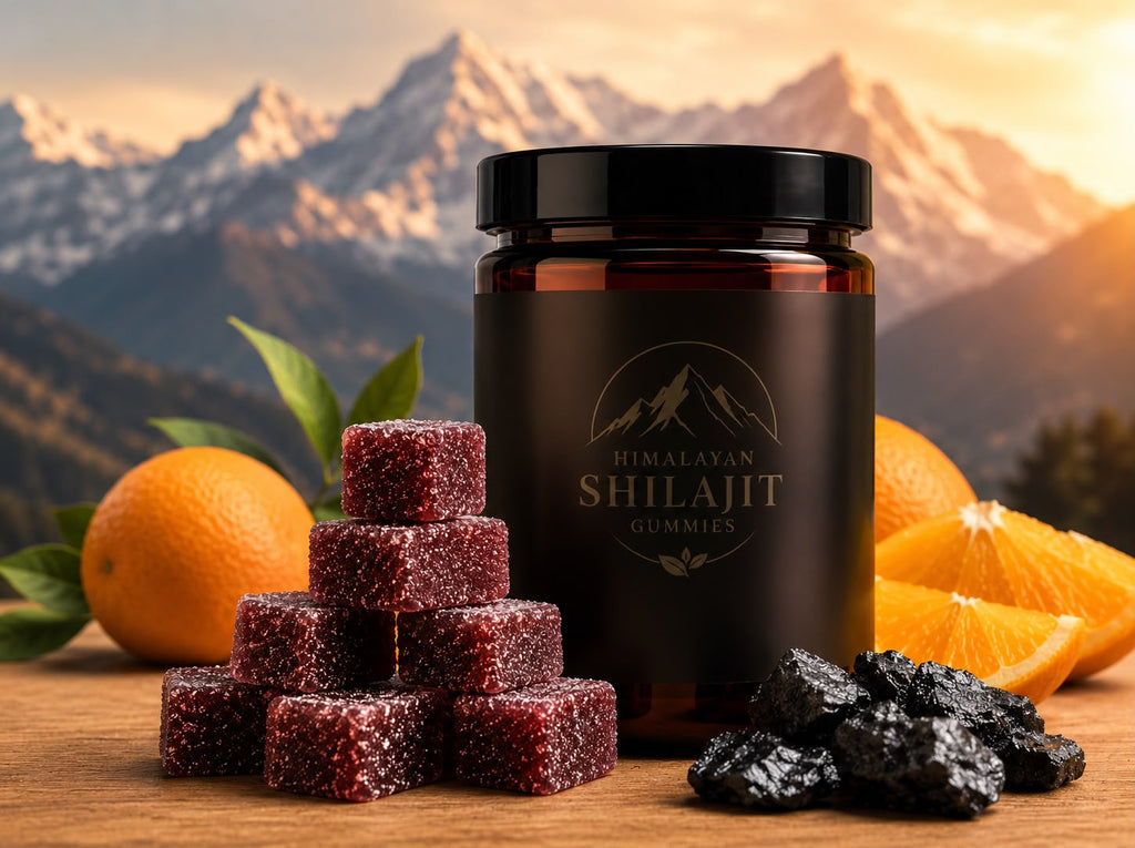 Himalayan Shilajit Gummies - Energia - Vitalidade e Desempenho Natural