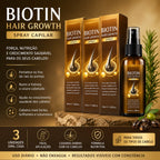 Spray Capilar com Biotina – Kit com 3 Unidades