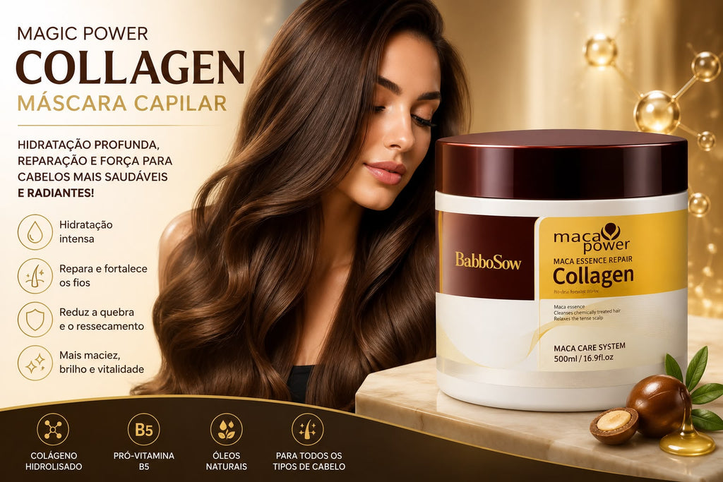 Máscara Capilar Magic Power Collagen – 200 ml